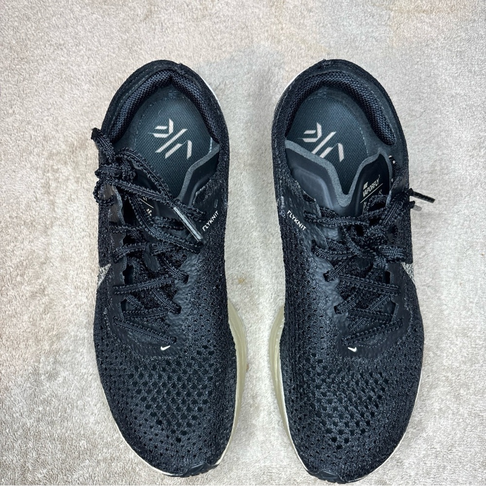 Nike ZoomX VaporFly Next% 3 Womens Size 6.5 Black Metallic Gold Grain - Picture 4 of 8